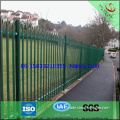 steel security palisade fencing for road